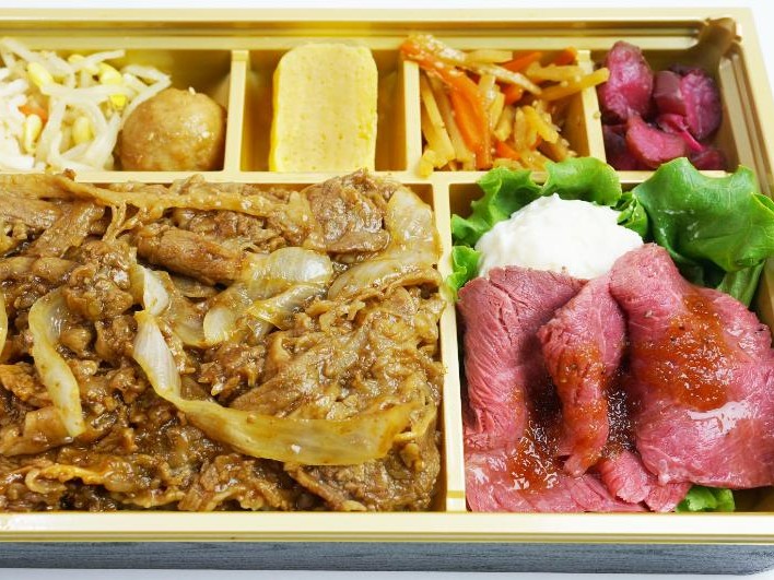 カルビとローストビーフ贅沢御膳