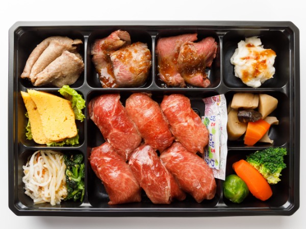 黒毛和牛炙り寿司御膳