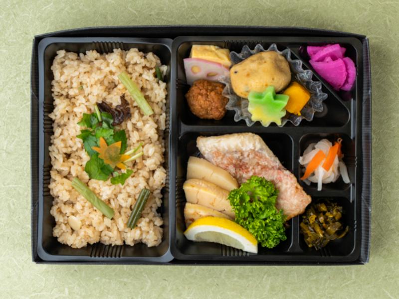 あこう鯛のレモン醤油バター焼き弁当