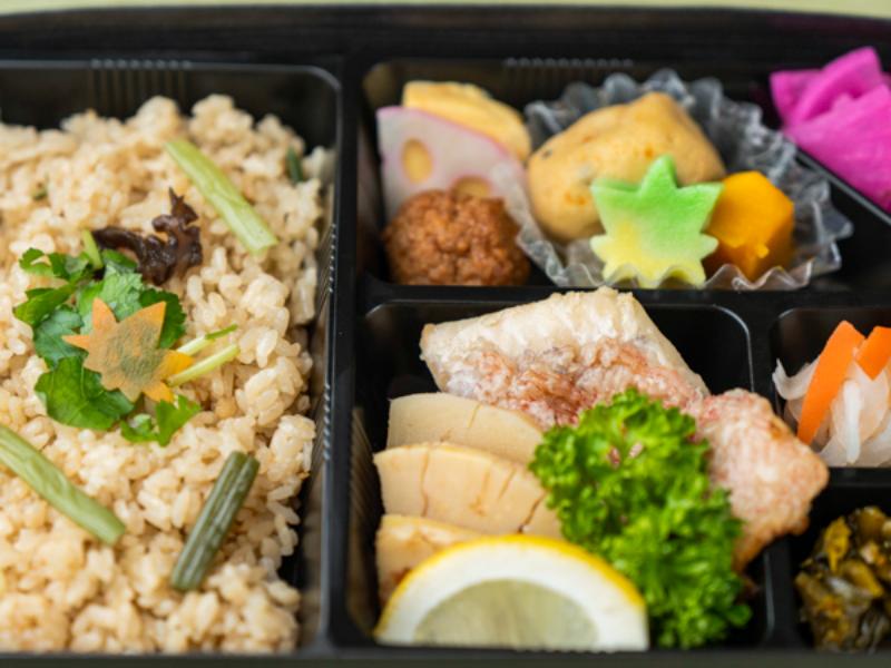 あこう鯛のレモン醤油バター焼き弁当