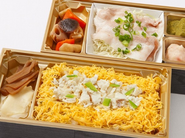 彩り鯛めし二段重