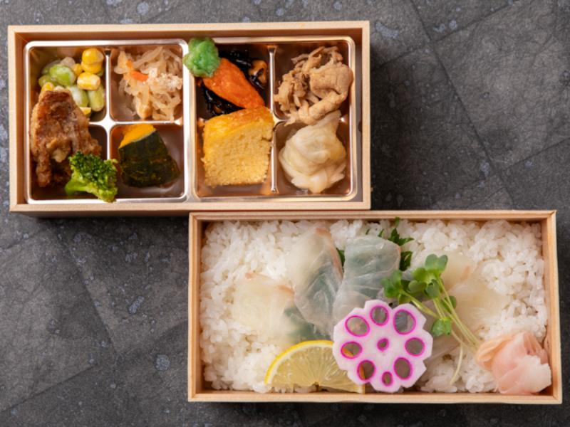 【南喜久の昆布〆】特上鯛の2段重