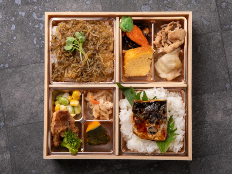 贅沢彩り御膳〜さば幽庵焼きとちりめんじゃこ〜