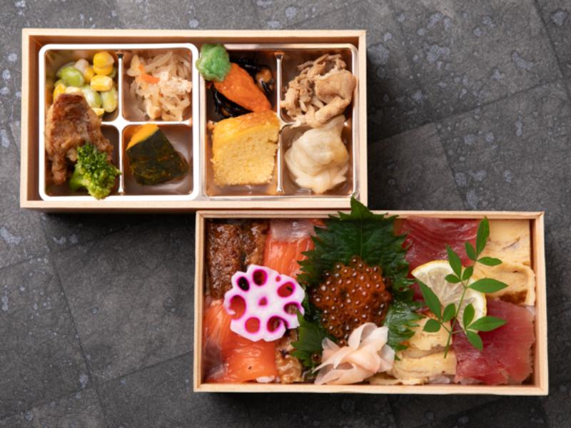 海鮮ちらし2段御膳