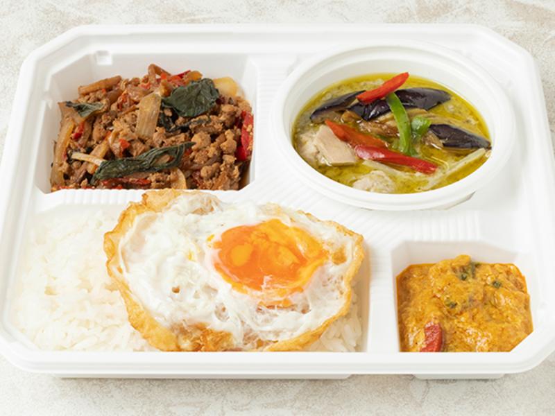 ガパオ＆グリーンカレー