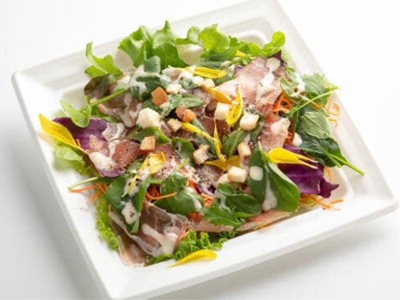 生ハムのシーザーサラダ