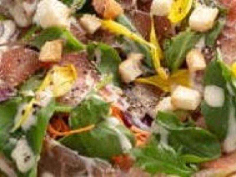 生ハムのシーザーサラダ