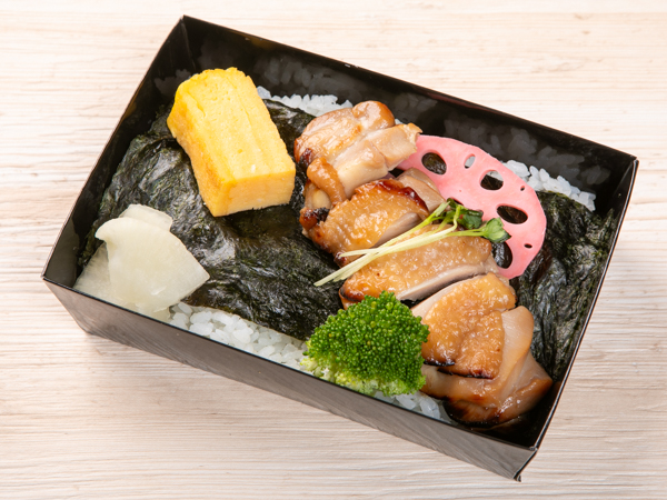 鶏もも蜂蜜焼き海苔弁当