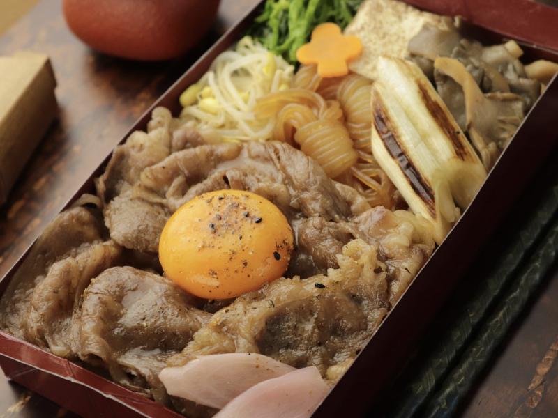 「焼肉スタイル」黒毛和牛焼きすき重