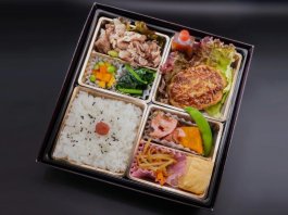 熟成ハンバーグと和牛焼肉弁当　紬（つむぎ）