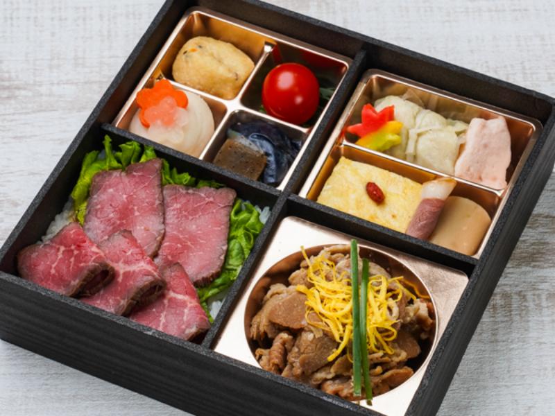 〜牛のすき煮〜牛ロースト重とこだわり和惣菜 御膳