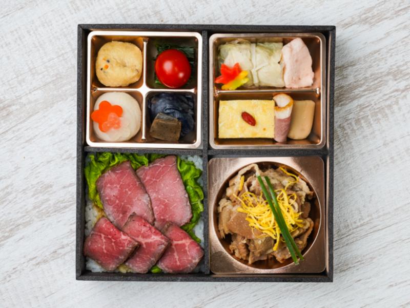 〜牛のすき煮〜牛ロースト重とこだわり和惣菜 御膳