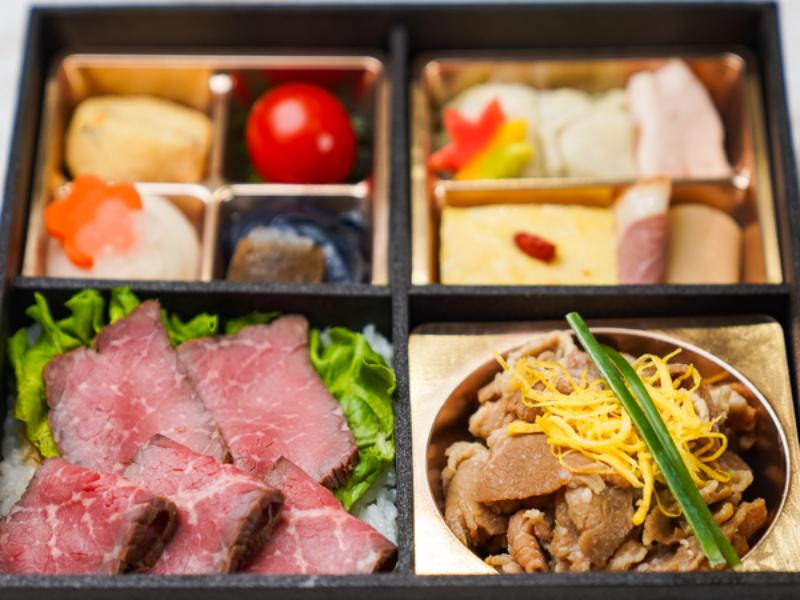 〜牛のすき煮〜牛ロースト重とこだわり和惣菜 御膳