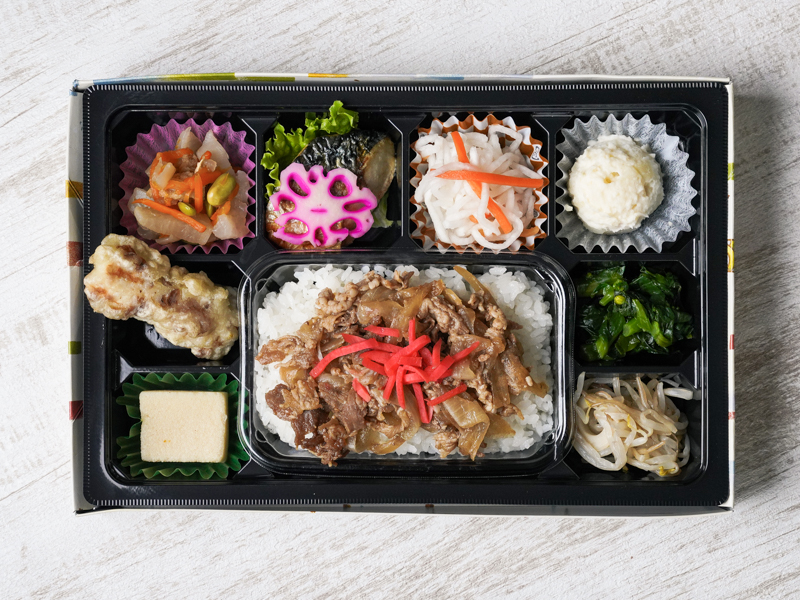 おかずたっぷり焼肉＆焼魚弁当