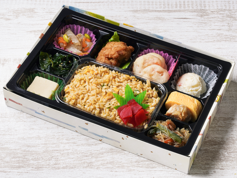 おかずたっぷり中華弁当