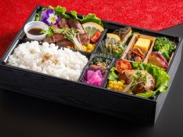 【ご飯が選べる】結ー特製牛ステーキとチーズハンバーグー※肉増量