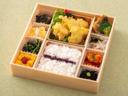 鶏天の彩り和膳