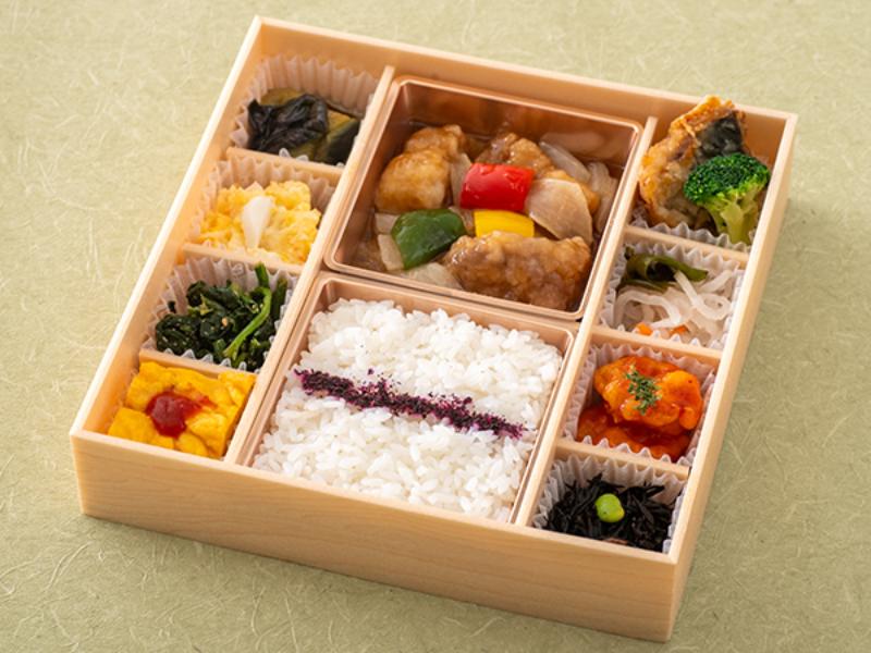 酢豚の彩り和膳