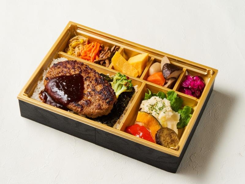 和牛入りハンバーグ御膳 トリュフソース