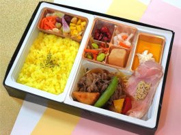 特選牛ソテーとローストポークの洋食弁当
