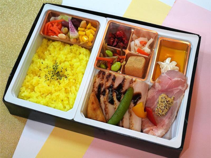 鶏の塩麹焼きバルサミコソース仕立て洋食弁当