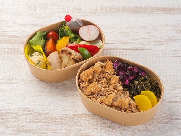 鶏肉飯（ジーローハン）わっぱ２段弁当