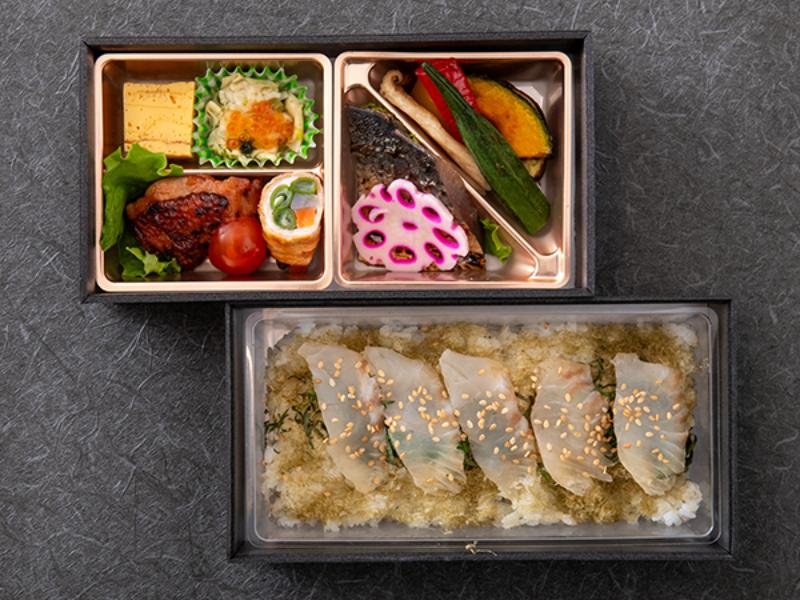 特選 鯛めしと旬彩二段重