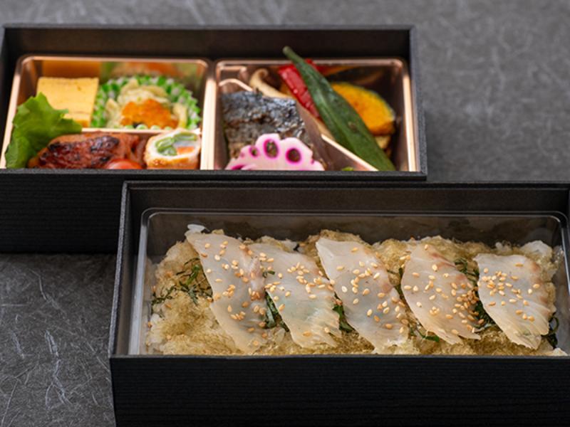 特選 鯛めしと旬彩二段重