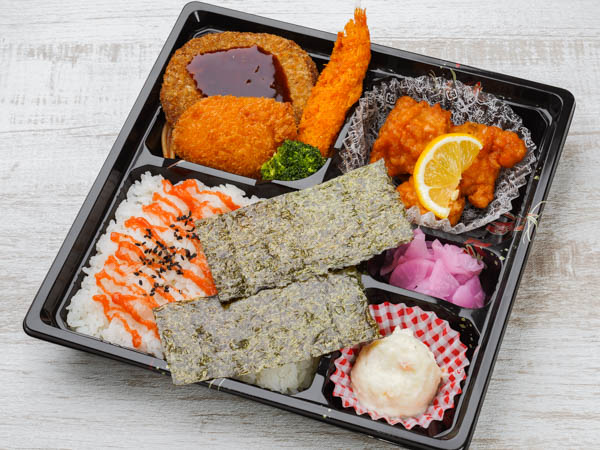 ミックスフライ＆唐揚げ弁当