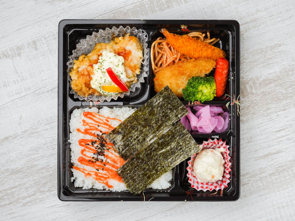 チキン南蛮＆エビフライ弁当