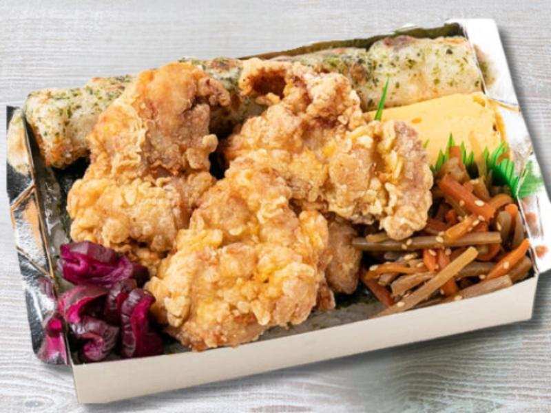 手作り大盛唐揚げのり弁