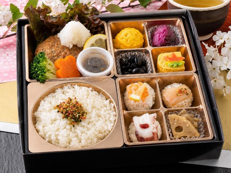 和風おろしハンバーグと彩り手鞠御膳