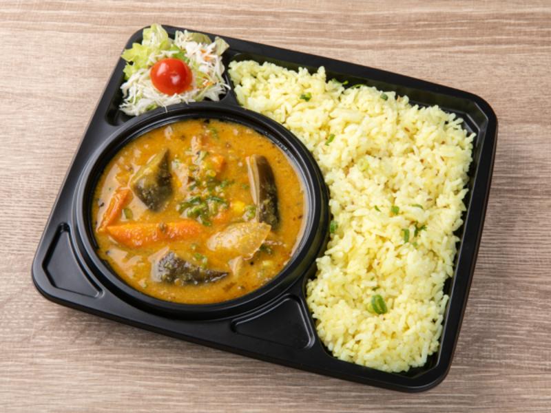 豆と野菜のカレー＆ライスセット