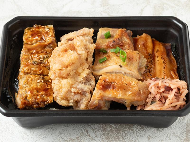 穴子と鶏づくし　海苔弁（白米）