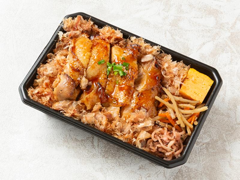 鶏の照り焼き　武士弁（白米）