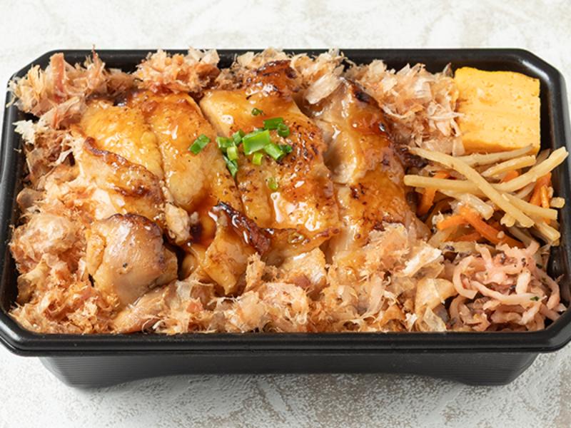 鶏の照り焼き　武士弁（白米）