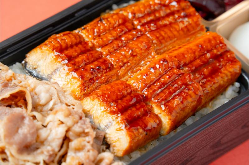 うなぎと牛すき重【雅】
