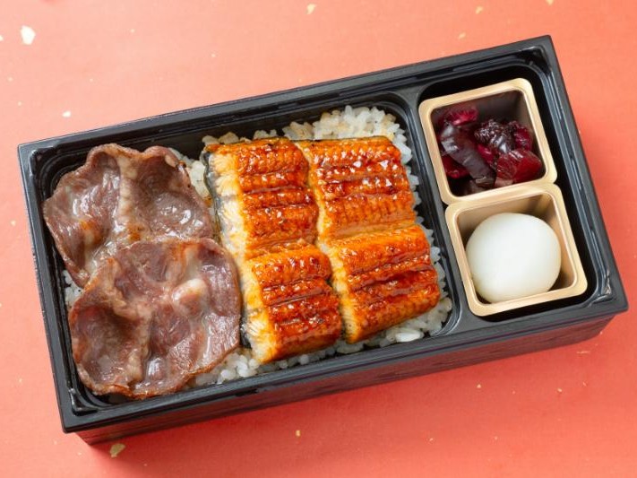 うなぎと牛たん重【吟】