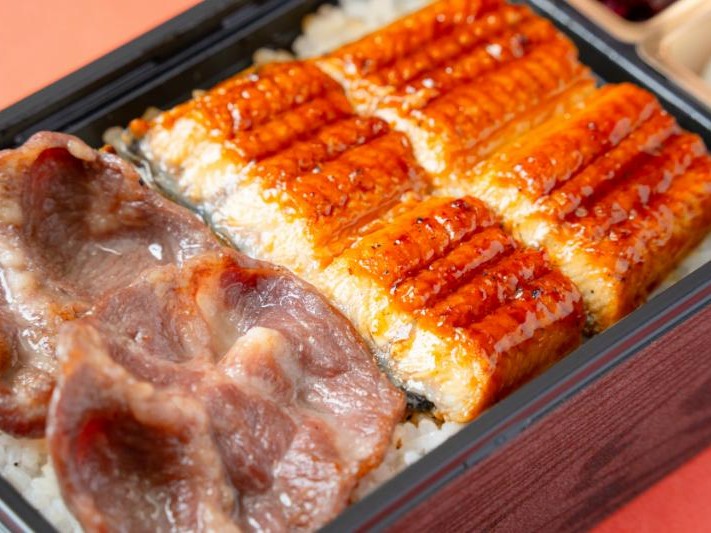 うなぎと牛たん重【吟】