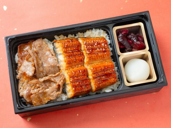 うなぎと牛カルビ焼重【吟】