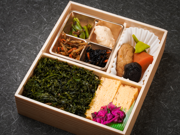 おかかとじゃこの海苔弁当