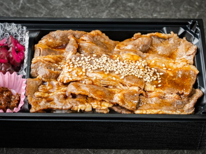 （新）利久食肉センター／牛焼肉弁当