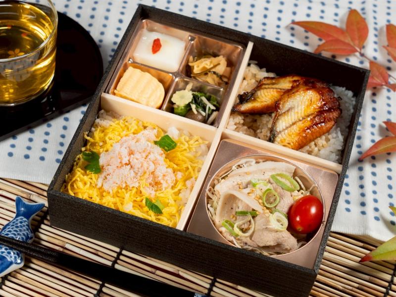 蟹ちらしと鰻の彩り御膳