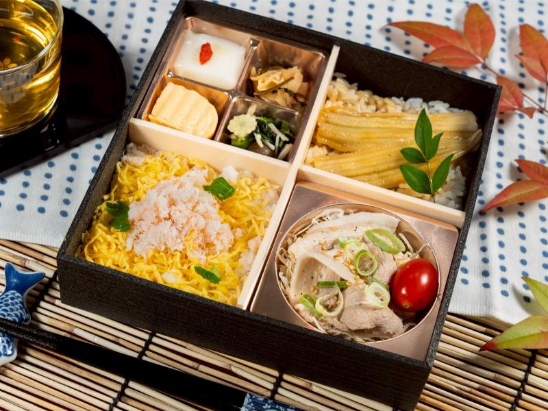 蟹ちらしと穴子の彩り御膳