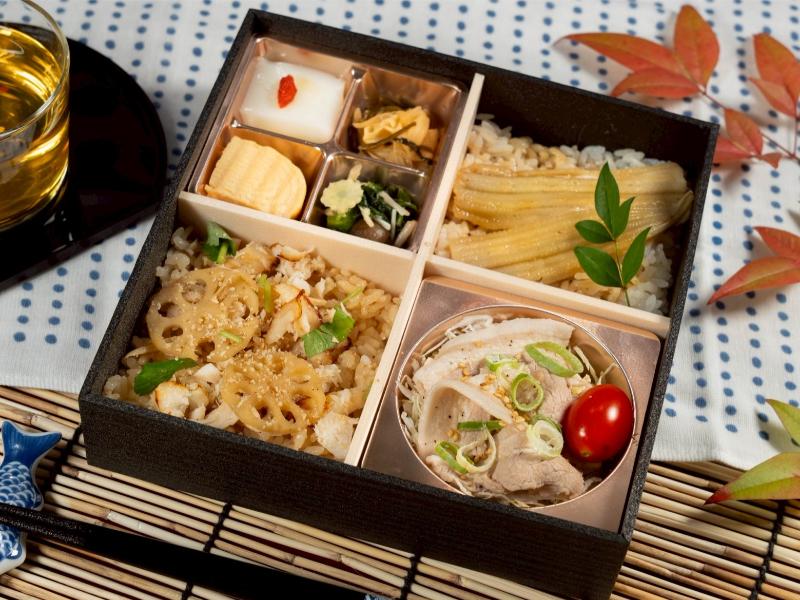 鯛めしと穴子の彩り御膳