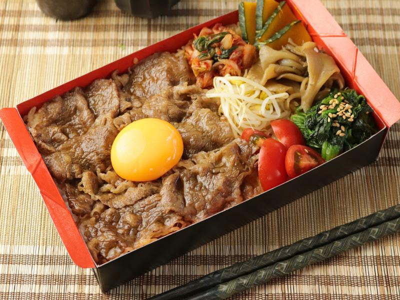 焼きすき牛飯