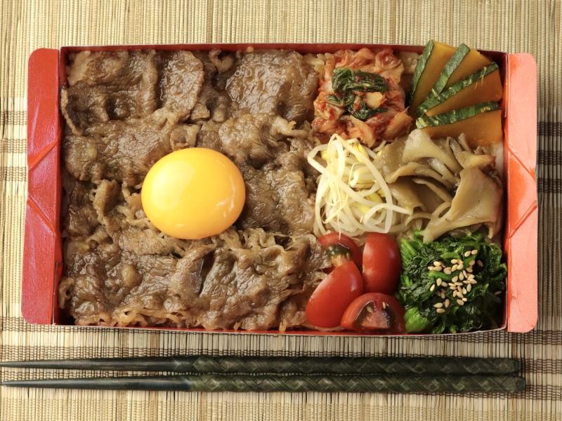 焼きすき牛飯