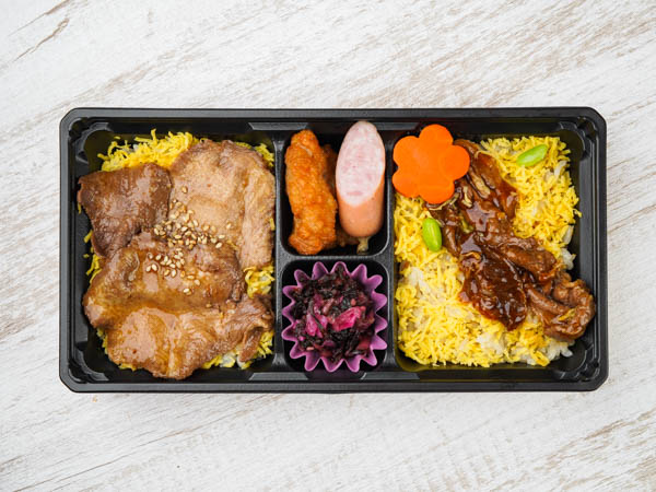 牛たん丼＆牛カルビ炊き込み重