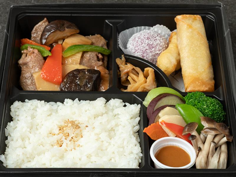 牛肉のオイスターソース炒め