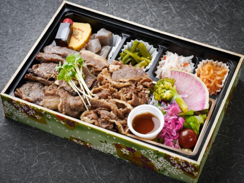 【にんにく抜き】特選三種盛弁当